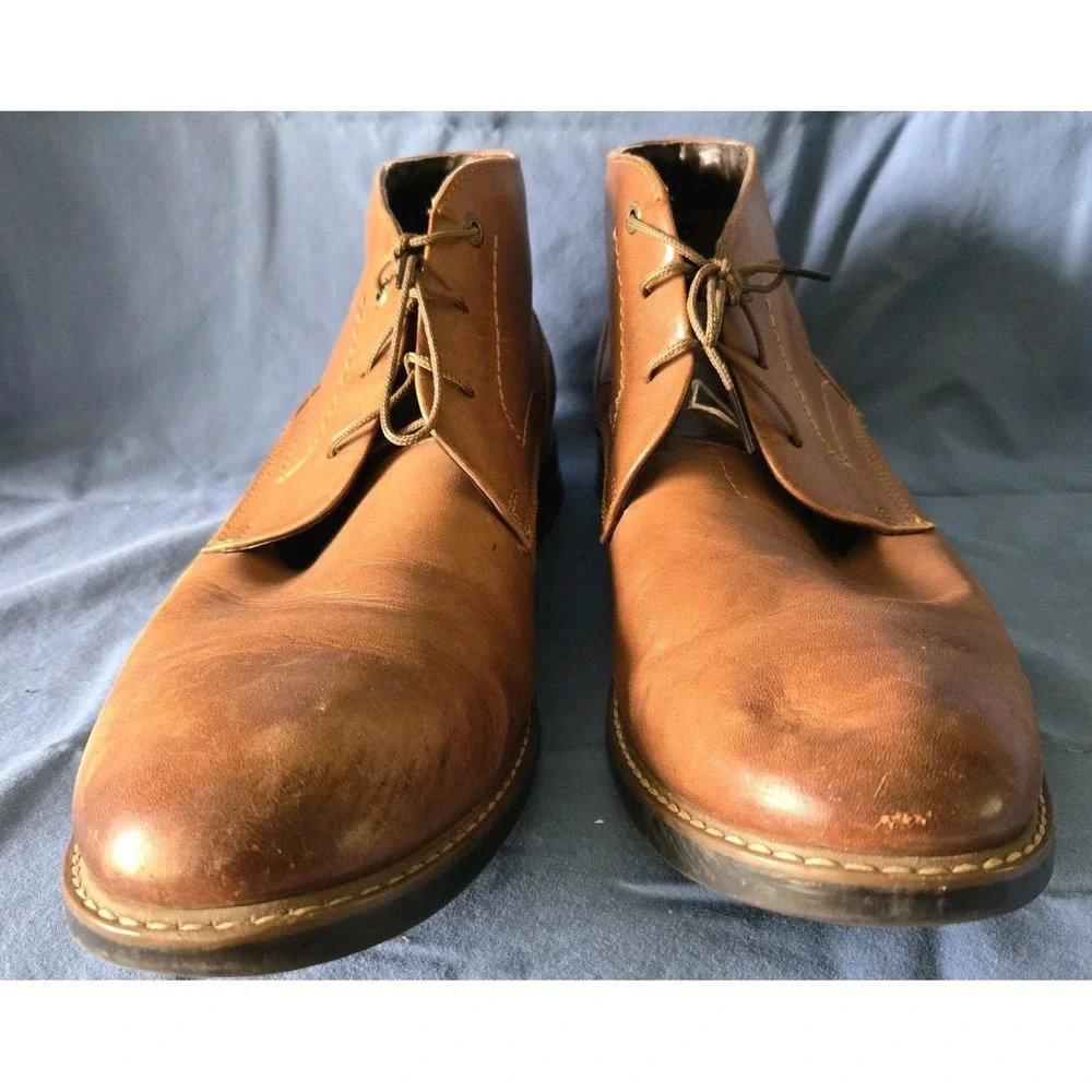 Rockport Classic‎ Break V81656 Men 13 Medium Brown Leather Chukka Boot